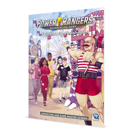 Power Rangers RPG - A Glutton for Punishment Adventure & GM Screen