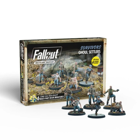 Fallout Miniatures: Survivors Ghoul Settlers (The Slog)