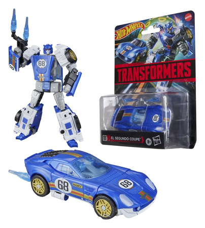 Transformers x Hot Wheels Collaborative Deluxe Class El Segundo Coupe