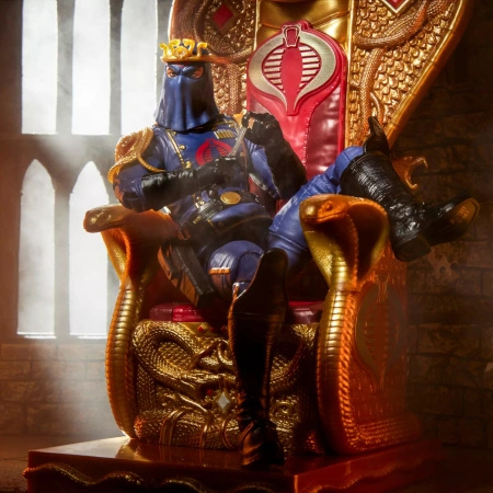 [PRZEDSPRZEDAŻ] G.I. Joe Classified Series #221, Cobra Commander in dress uniform & throne