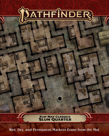 Pathfinder Flip-Mat Classics: Slum Quarter