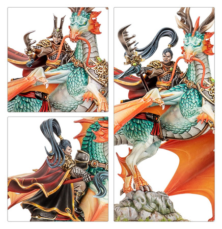 The Old World Grand Cathay: Shugengan Lord on Great Spirit Longma