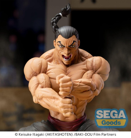 [PRZEDSPRZEDAŻ] Baki-Dou Luminasta PVC Figure Kaioh Retsu 15 cm