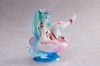 Hatsune Miku Wonderland PVC Statue Hatsune Miku Aqua Float Girls 18 cm