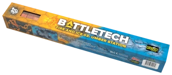 BattleTech BattleMat Fire and Ice 03 Umber Station