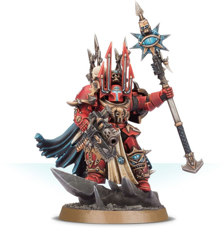 Chaos Space Marines: Chaos Lord / Sorcerer in Terminator Armour