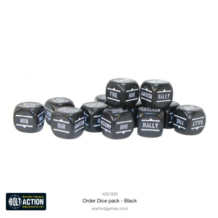 Orders Dice Pack Black