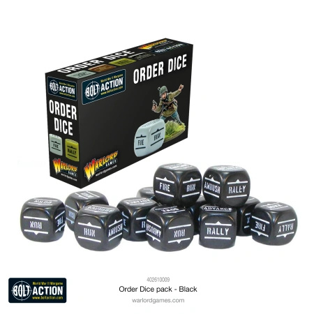 Orders Dice Pack Black