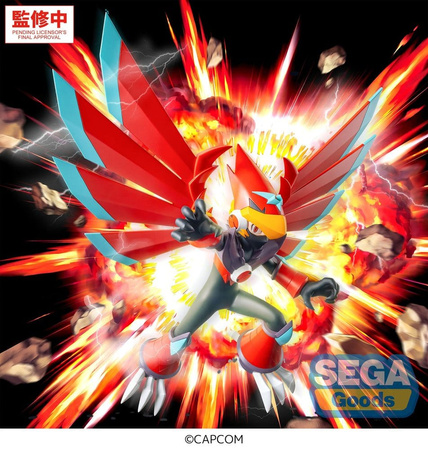 [PRZEDSPRZEDAŻ] Mega Man Battle Network Luminasta PVC Figure Mega Man Falzar Beast 19 cm