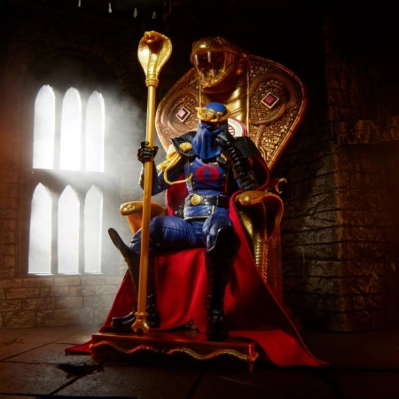[PRZEDSPRZEDAŻ] G.I. Joe Classified Series #221, Cobra Commander in dress uniform & throne