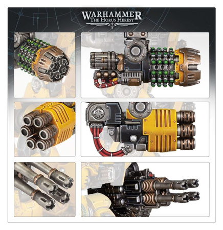 Warhammer The Horus Heresy: Legiones Astartes Leviathan Siege Dreadnought Ranged Weapons Frame