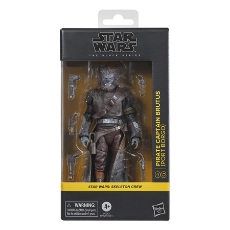 Star Wars: Skeleton Crew Black Series Pirate Capitaine Brutus (Port Borgo)