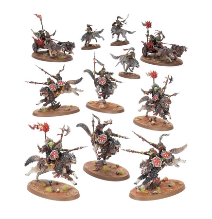Age of Sigmar Gloomspite Gitz Spearhead: Snarlpack Huntaz