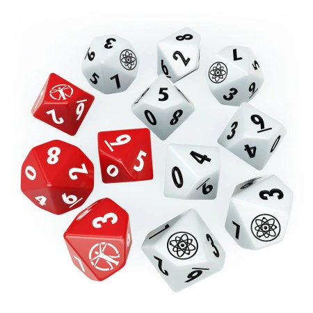 Fallout Factions Dice Set: The Institute