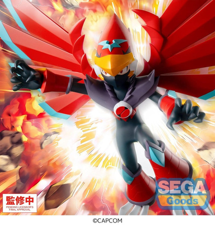 [PRZEDSPRZEDAŻ] Mega Man Battle Network Luminasta PVC Figure Mega Man Falzar Beast 19 cm