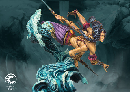 Conquest: Sorcerer Kings Artisan Series: Marid Apsara