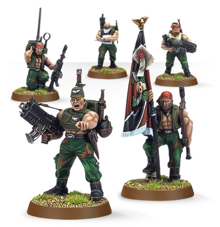 Warhammer 40.000 Astra Militarum: Catachan Command Squad