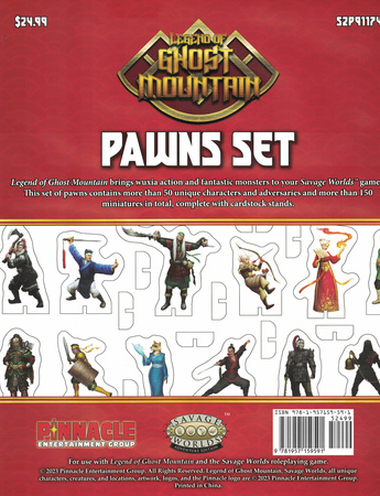Legend of Ghost Mountain Pawn Set