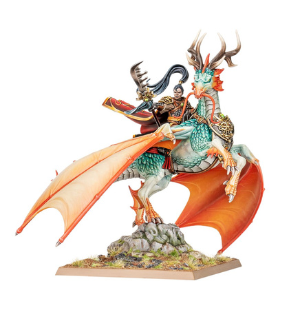 The Old World Grand Cathay: Shugengan Lord on Great Spirit Longma