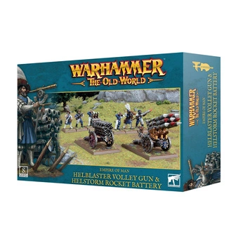 The Old World Empire of Man: Helblaster Volley Gun & Helstorm Rocket Battery