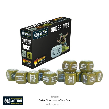 Orders Dice Pack Olive Drab