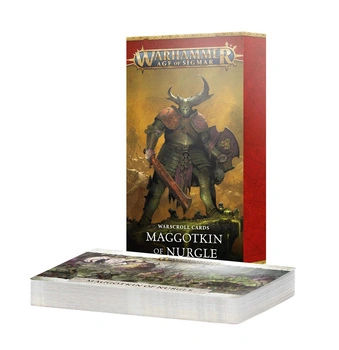 Age of Sigmar: Warscroll Cards Maggotkin of Nurgle