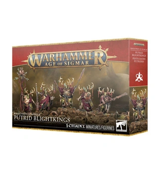 Age of Sigmar Maggotkin of Nurgle: Putrid Blightkings
