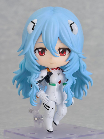 [PRZEDSPRZEDAŻ] Rebuild of Evangelion Nendoroid Action Figure Rei Ayanami: Long Hair Ver. 10 cm