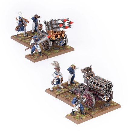 The Old World Empire of Man: Helblaster Volley Gun & Helstorm Rocket Battery