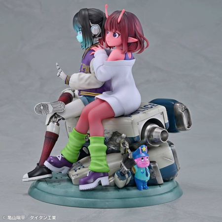 [PRZEDSPRZEDAŻ] Milky Subway The Galactic Limited Express PVC Figures 2-Pack Chiharu & Makina 18 cm