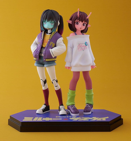 [PRZEDSPRZEDAŻ] Milky Subway The Galactic Limited Express Pop Up Parade PVC Figur Chiharu & Makina 15 cm