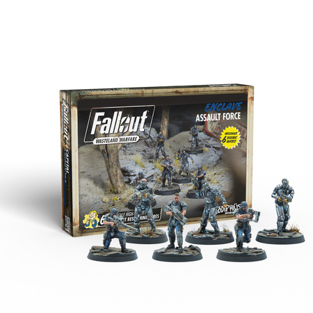 Fallout Miniatures: Enclave Assault Force