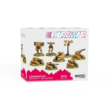 [PRZEDSPRZEDAŻ] Hardwar: Consortium Security Squadron Miniatures Set